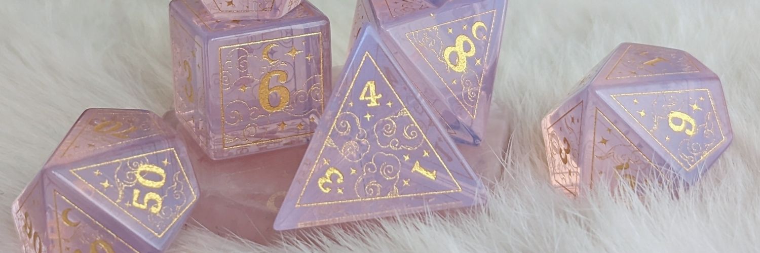 Fennek and Finch Dice Company's banner