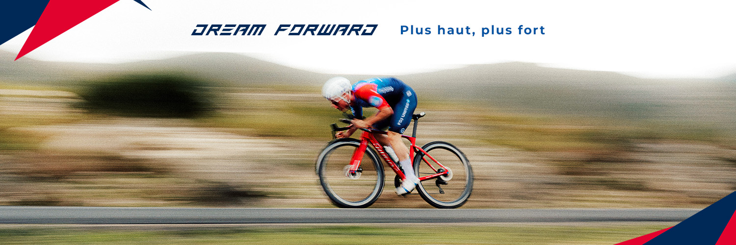 La Conti Groupama-FDJ United's banner