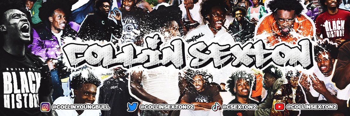 Collin 'Young Bull' Sexton's banner