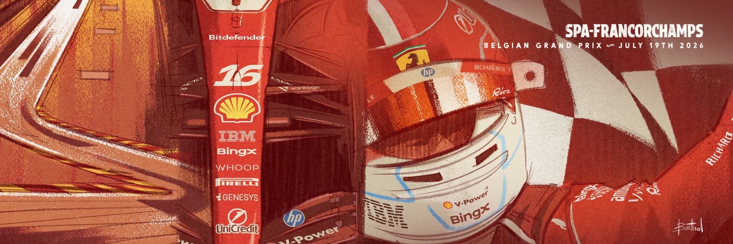 Scuderia Ferrari HP's banner