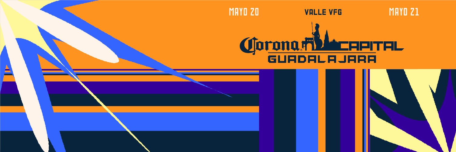 Corona Capital Guadalajara's banner