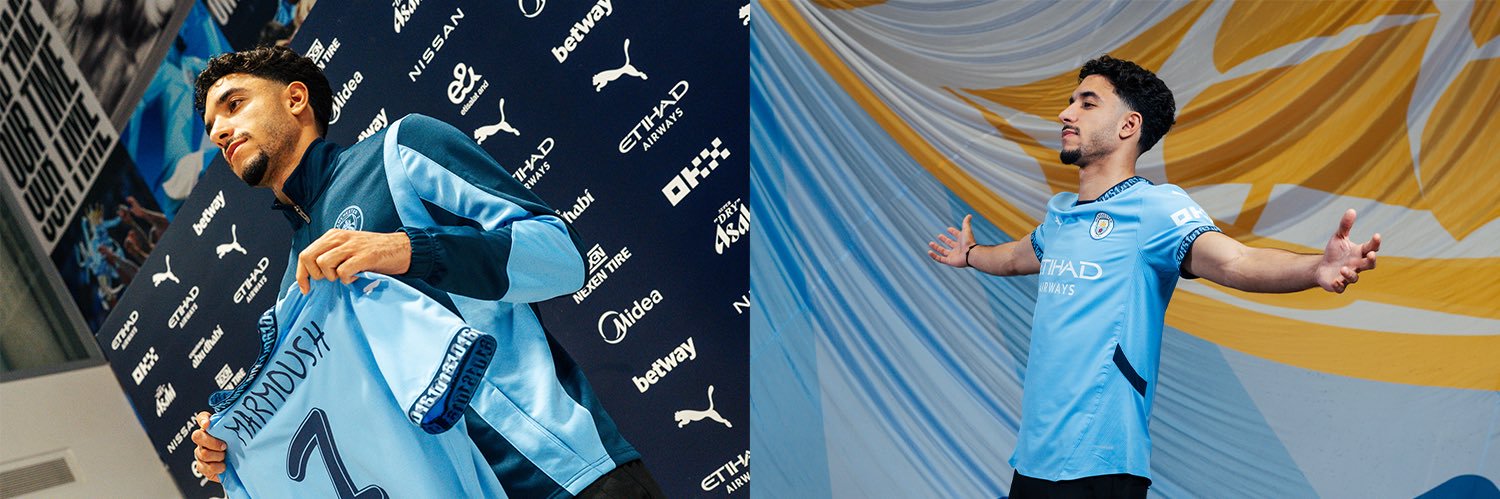 Omar Marmoush's banner