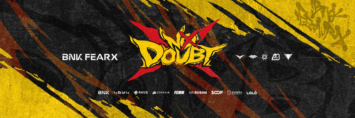 BNK FEARX LoL's banner