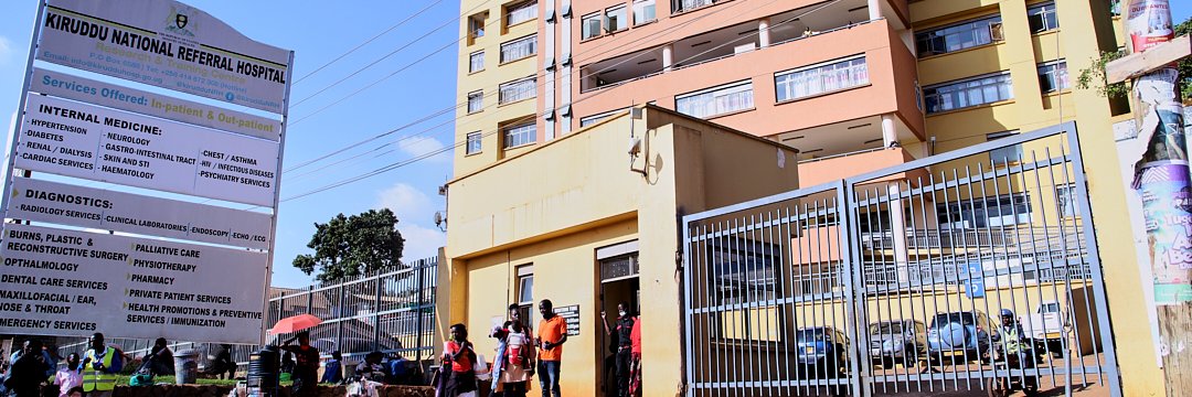 KIRUDDU NATIONAL REFERRAL HOSPITAL's banner