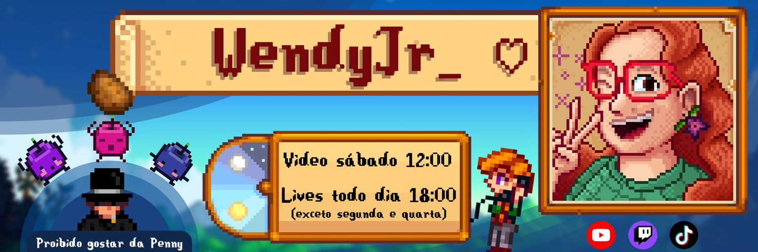 WendyJr | Streamer e YT's banner