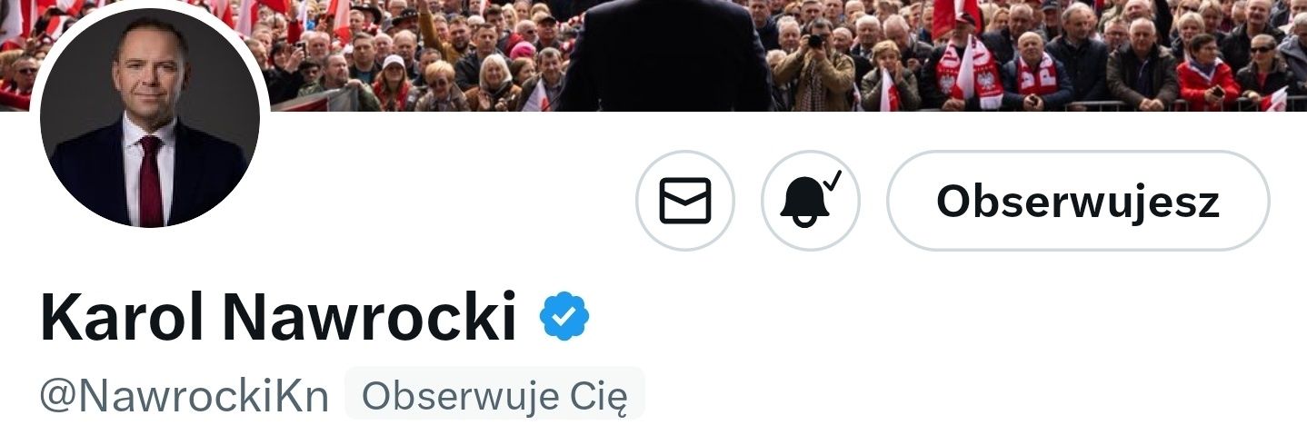 Krzysztofprawy @Nawrocki2030🇵🇱🇵🇱🇵🇱's banner