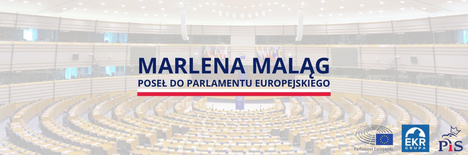 Marlena Maląg's banner