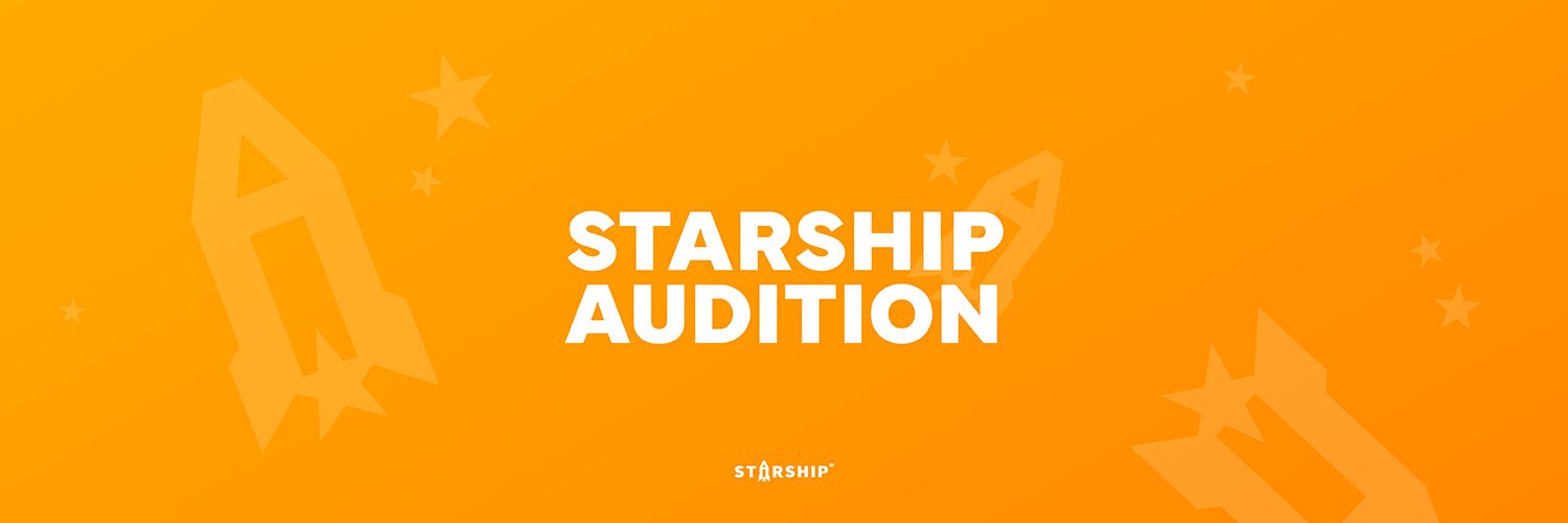 STARSHIP AUDITION's banner