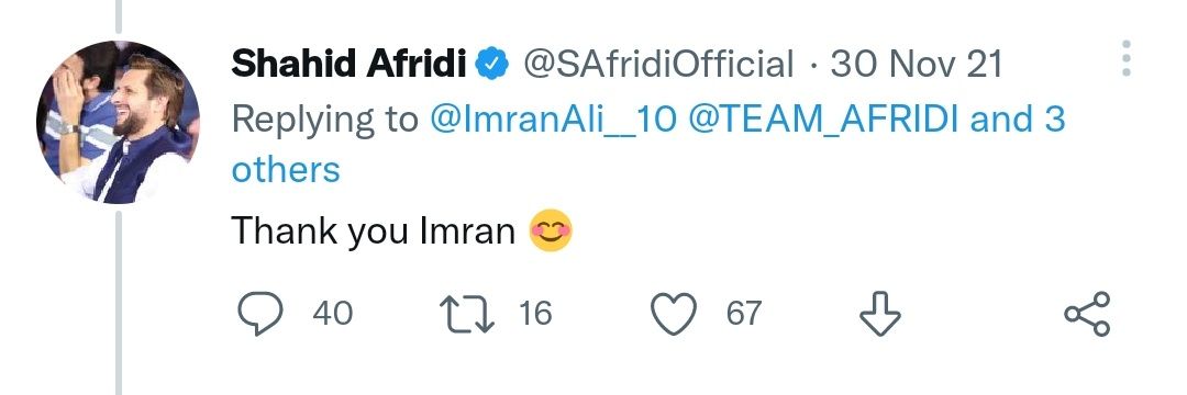Imran Ali's banner
