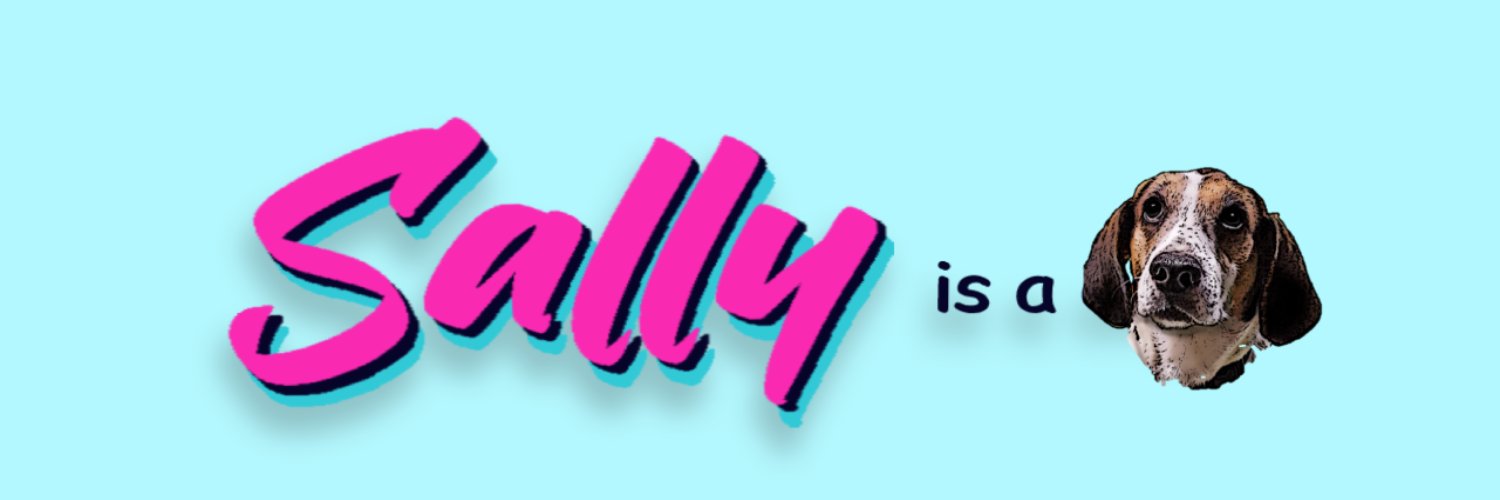 Sally Is A Dog's banner