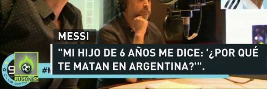 Messi out of Context's banner