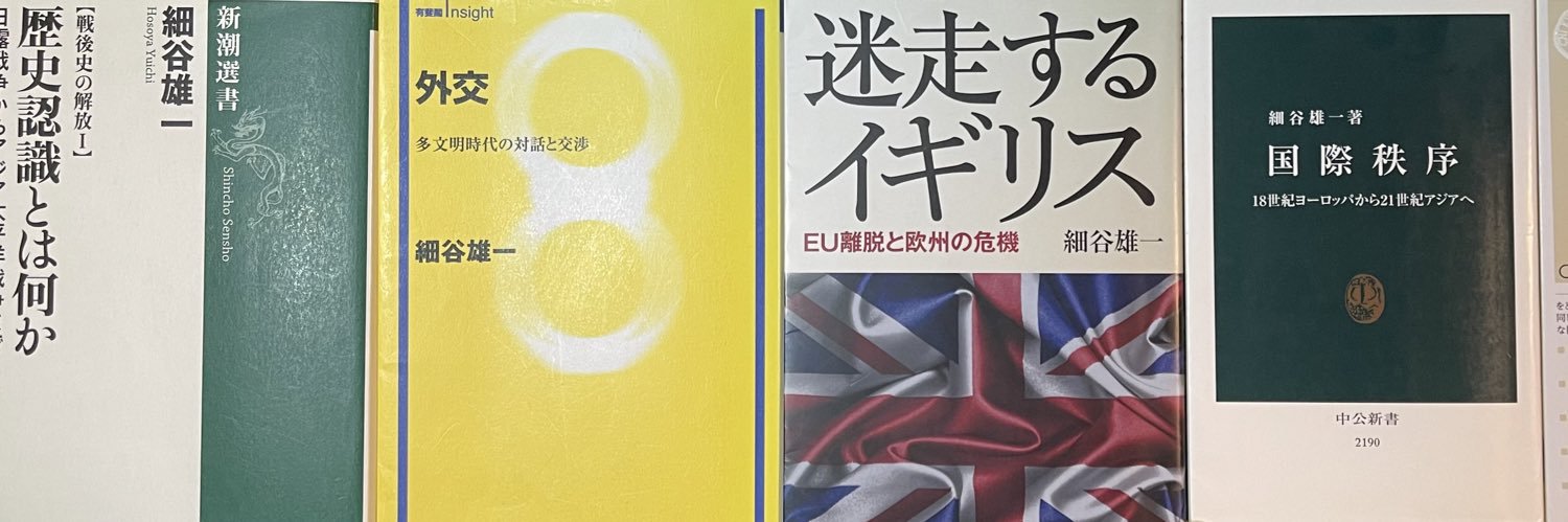 Yuichi Hosoya　細谷雄一's banner