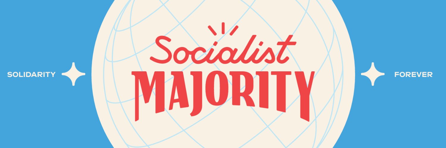 Socialist Majority Caucus's banner