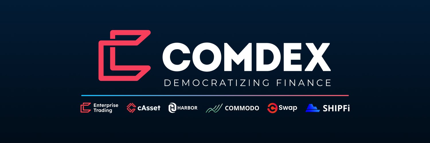 Comdex - Democratizing Finance's banner