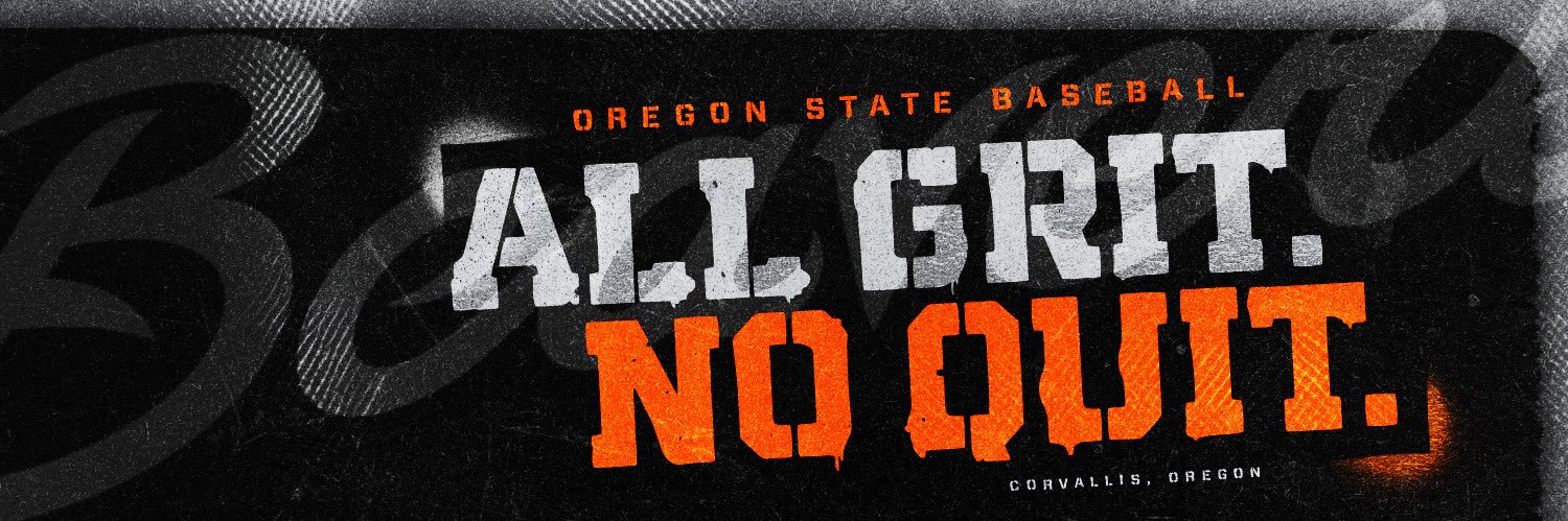 Oregon State Baseball's banner