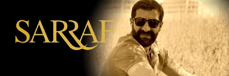SARRAF's banner