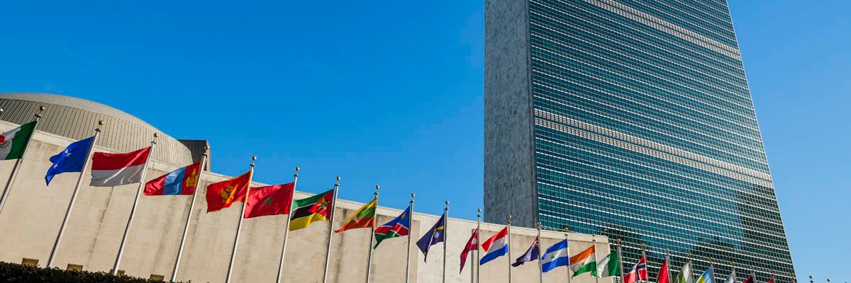 UN Environment Programme New York's banner