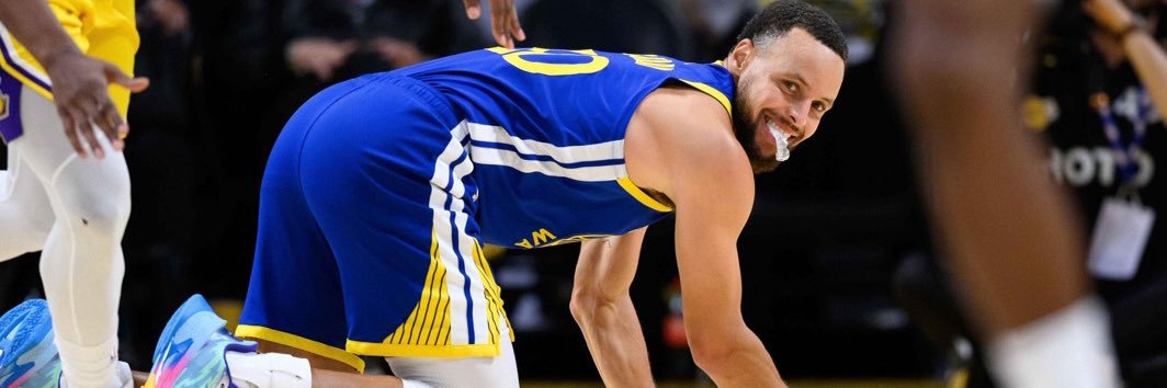 Filho do Stephen Curry's banner