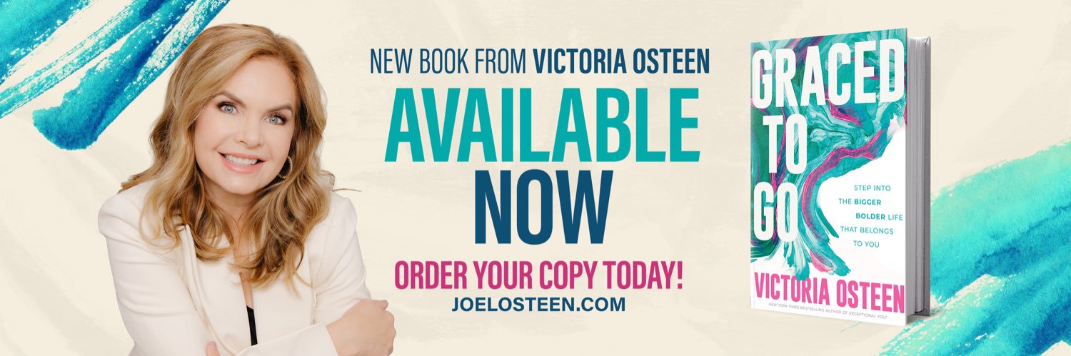Victoria Osteen's banner