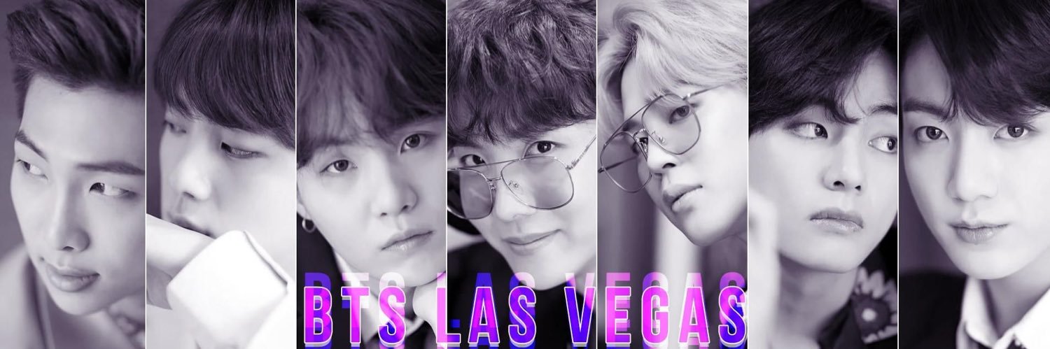 BTS Las Vegas's banner