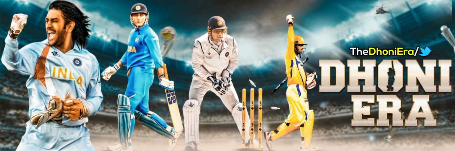 DHONI Era™ 🤩's banner