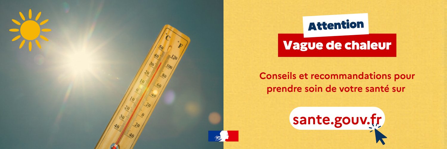 Ministère de la Santé's banner