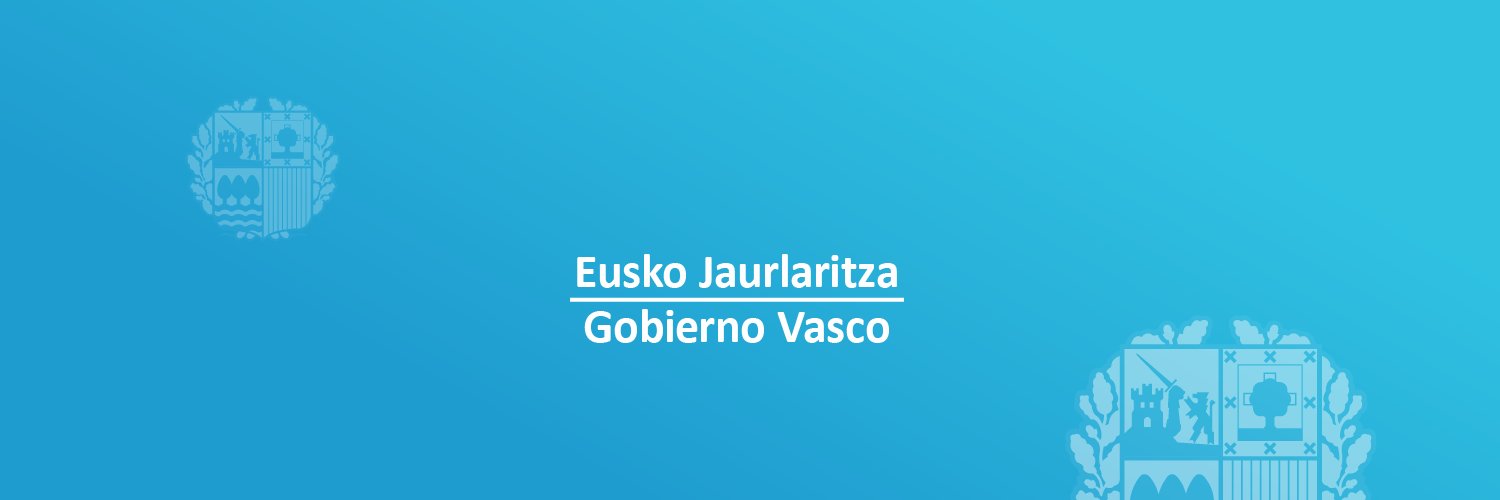Eusko Jaurlaritza - Gobierno Vasco's banner