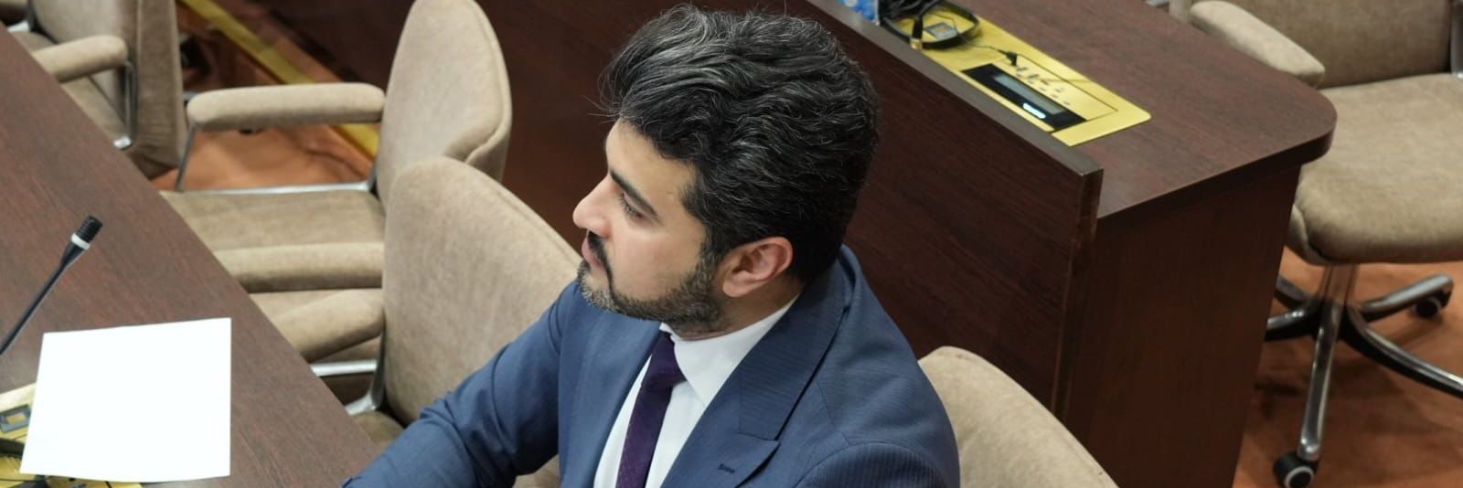 النائب الدكتور غيث رعد شبع الكلابي's banner