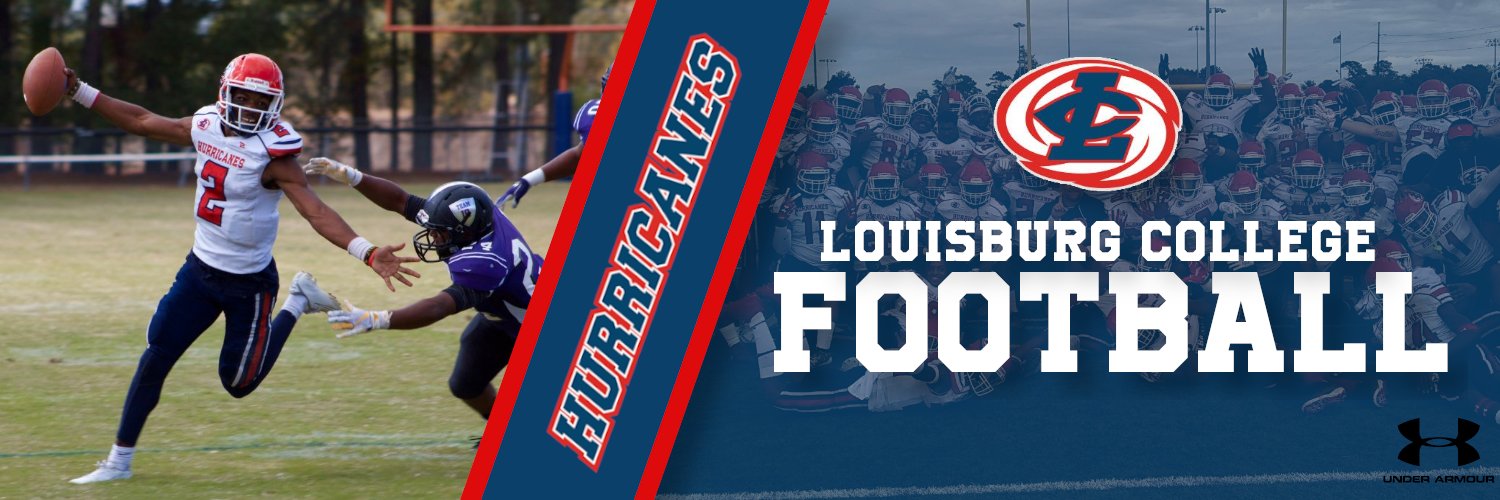 Louisburg College Football's banner
