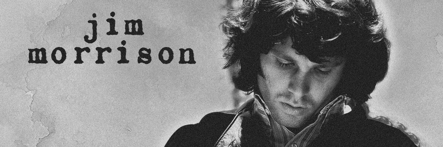 Jim Morrison's banner