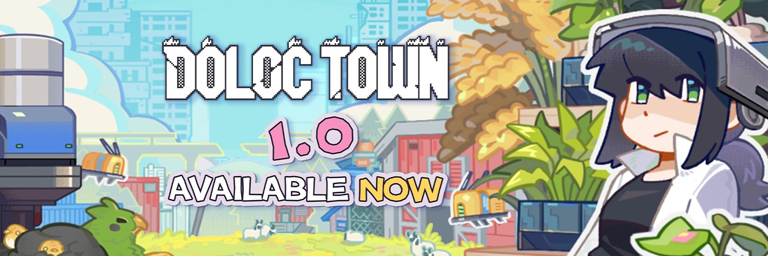 RedSaw Games 🌻 Doloc Town 1.0 Available Now!'s banner
