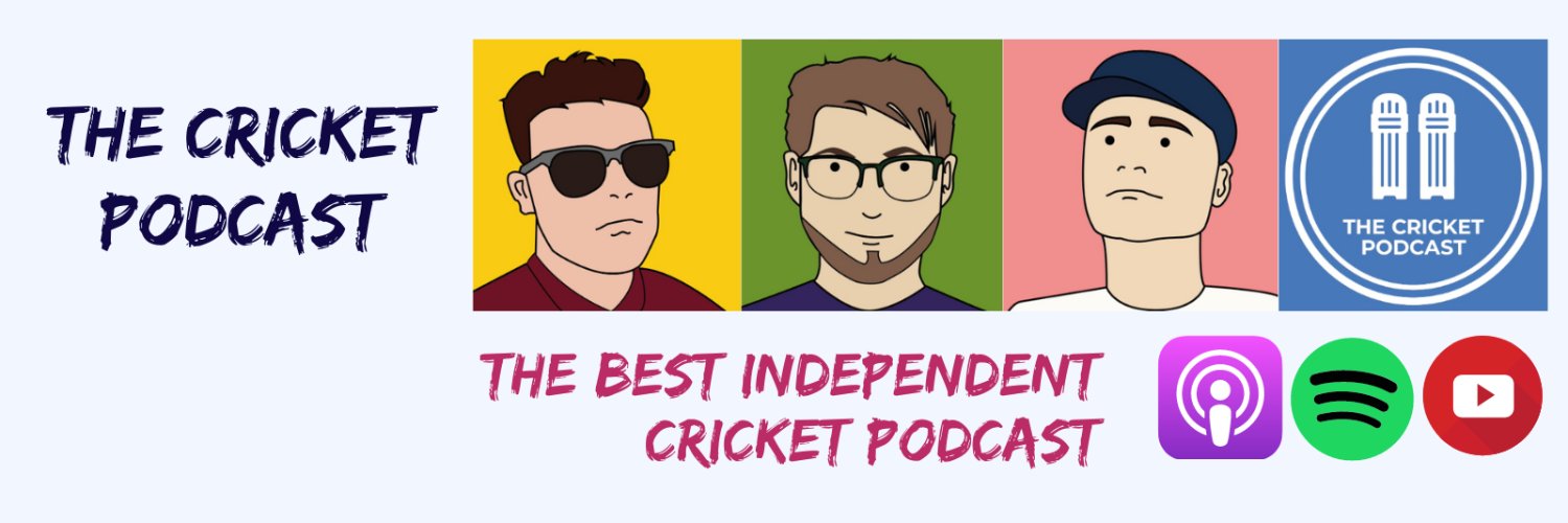 The Cricket Podcast's banner