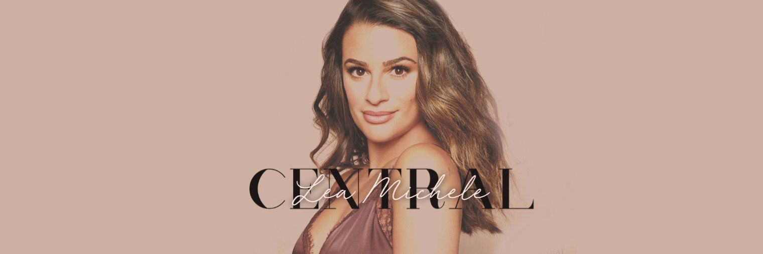 Central Lea Michele's banner