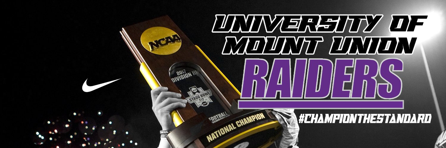 Mount Union Football's banner