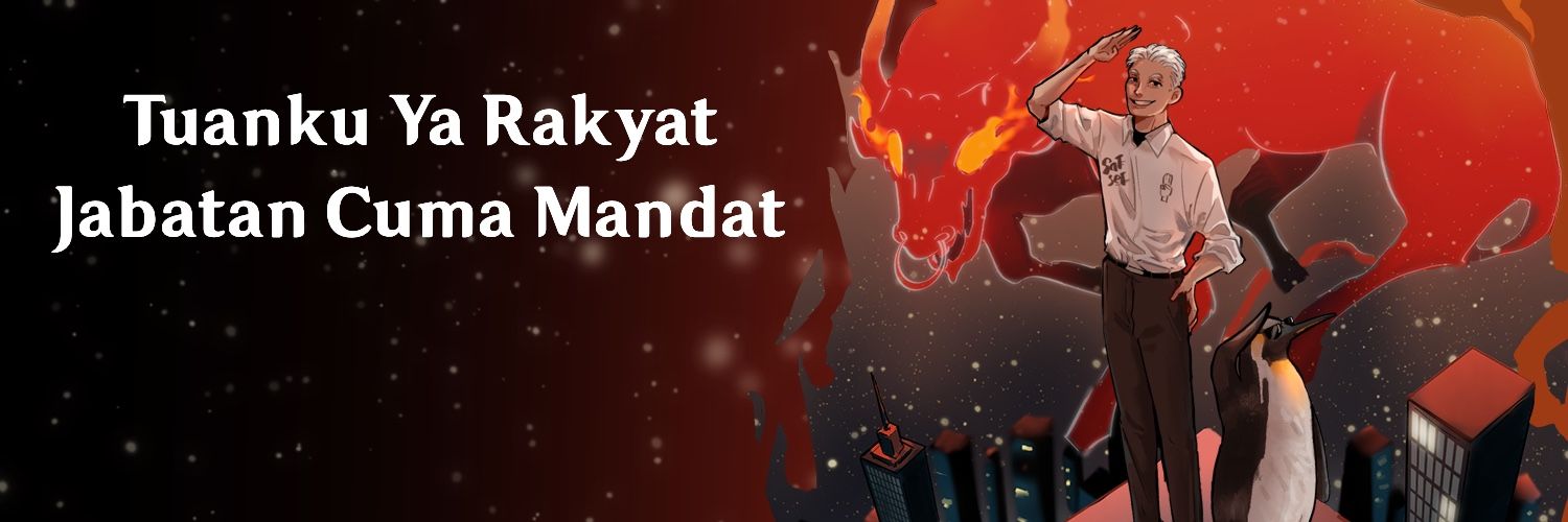 Ganjar Pranowo's banner