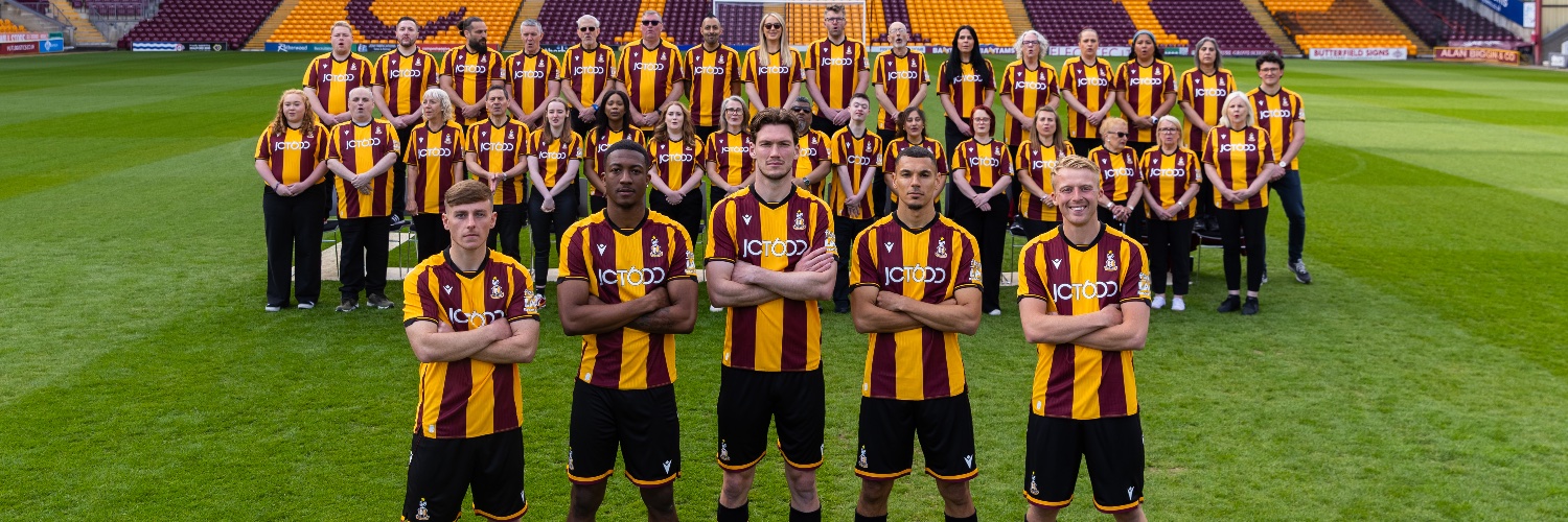 Bradford City AFC's banner
