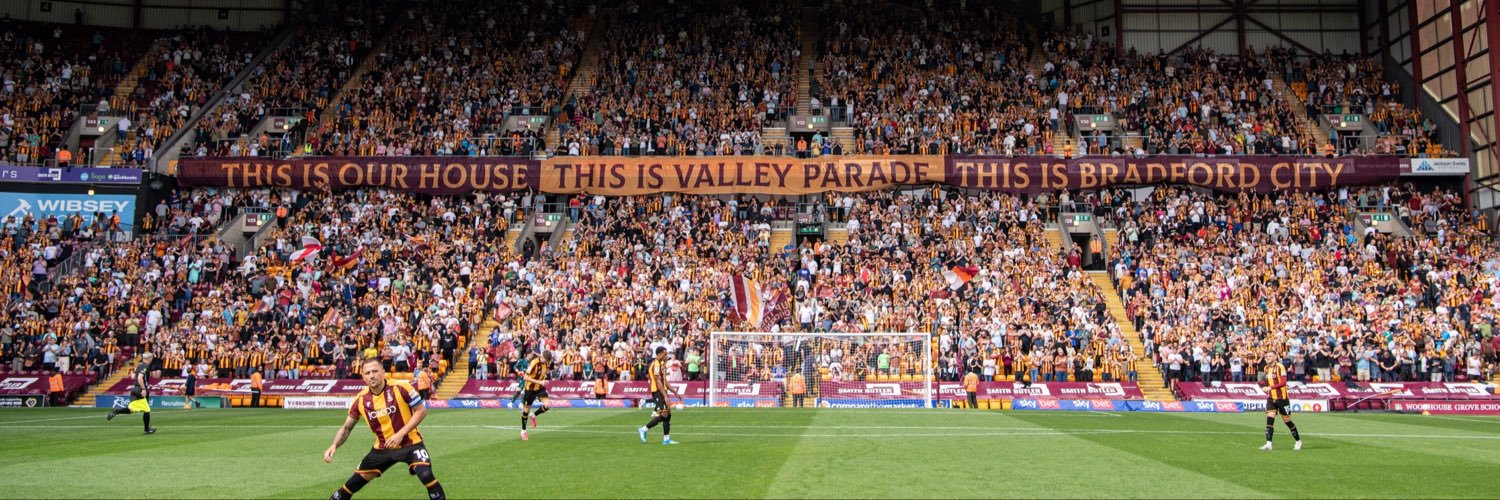 Bradford City AFC's banner