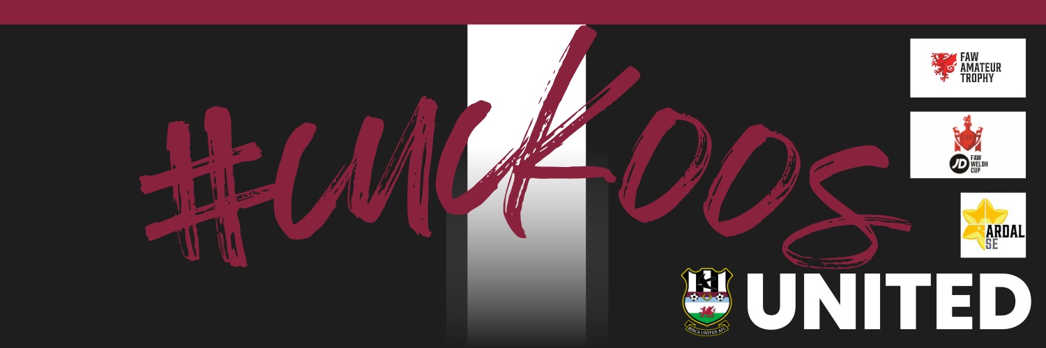 Risca United AFC's banner
