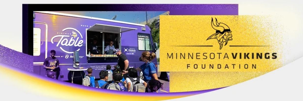 Minnesota Vikings Foundation's banner