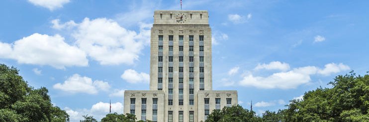Houston Mayor's Office's banner