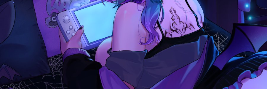 Veil 🦇 Vtuber 「 𝐖𝐢𝐥𝐝𝐂𝐚𝐫𝐝𝐳 ♥️」's banner