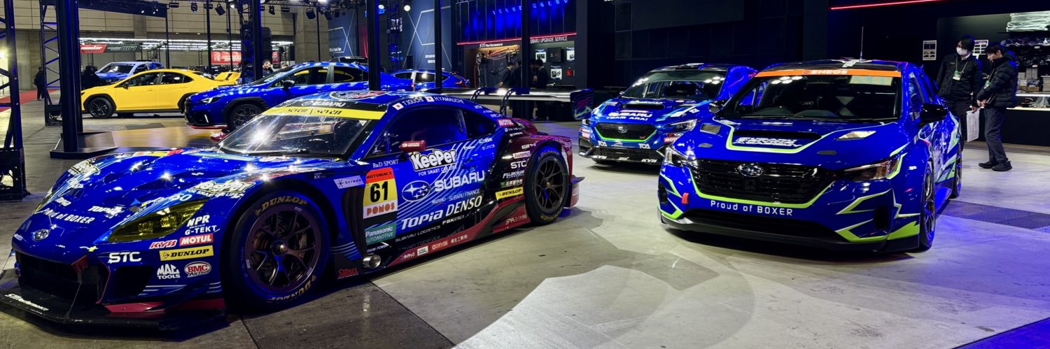 SUBARU/STI MOTORSPORT's banner