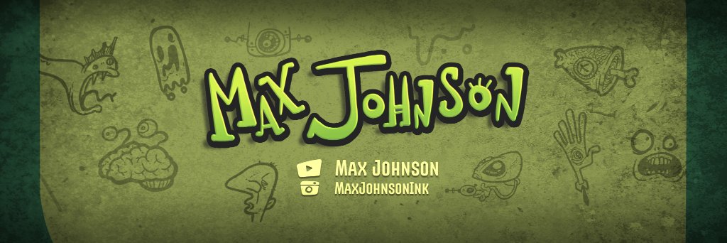 Max Johnson's banner