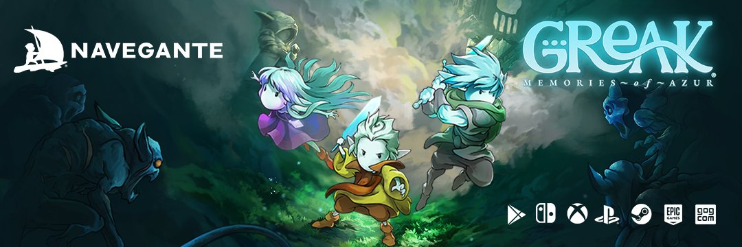 Greak: Memories of Azur's banner