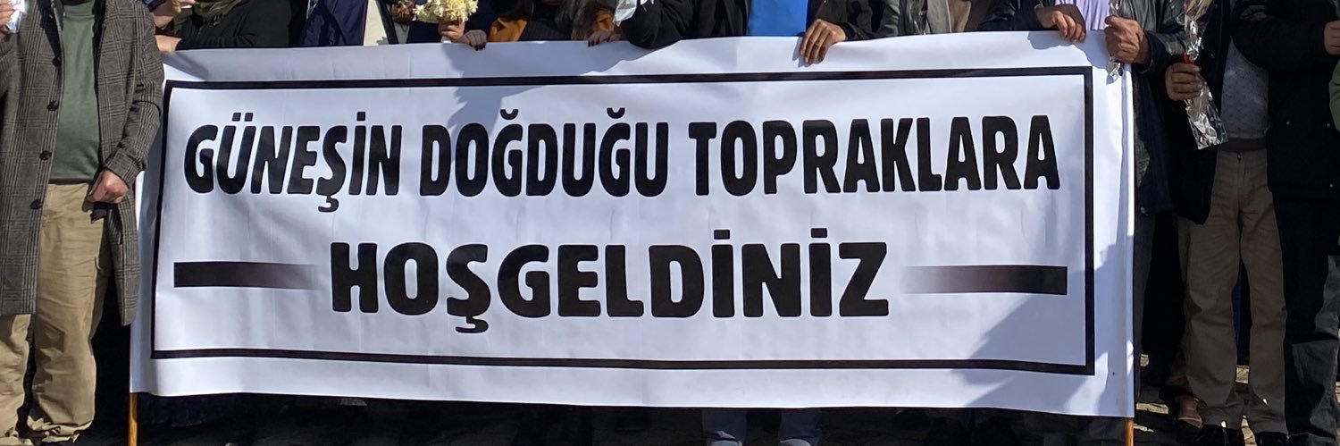 DEM Parti Urfa Gençlik Meclisi's banner