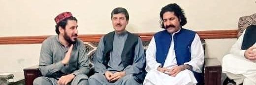 Naseer Ahmad Pashton's banner