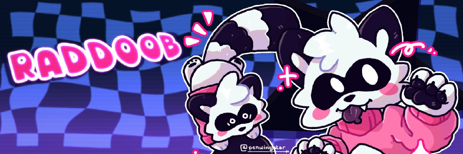 raddoob 🦝🩷's banner