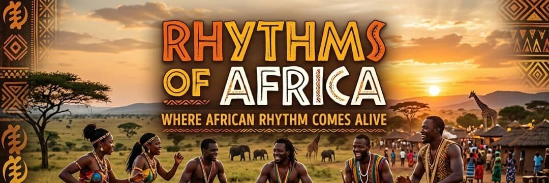 Rhythms of Africa's banner
