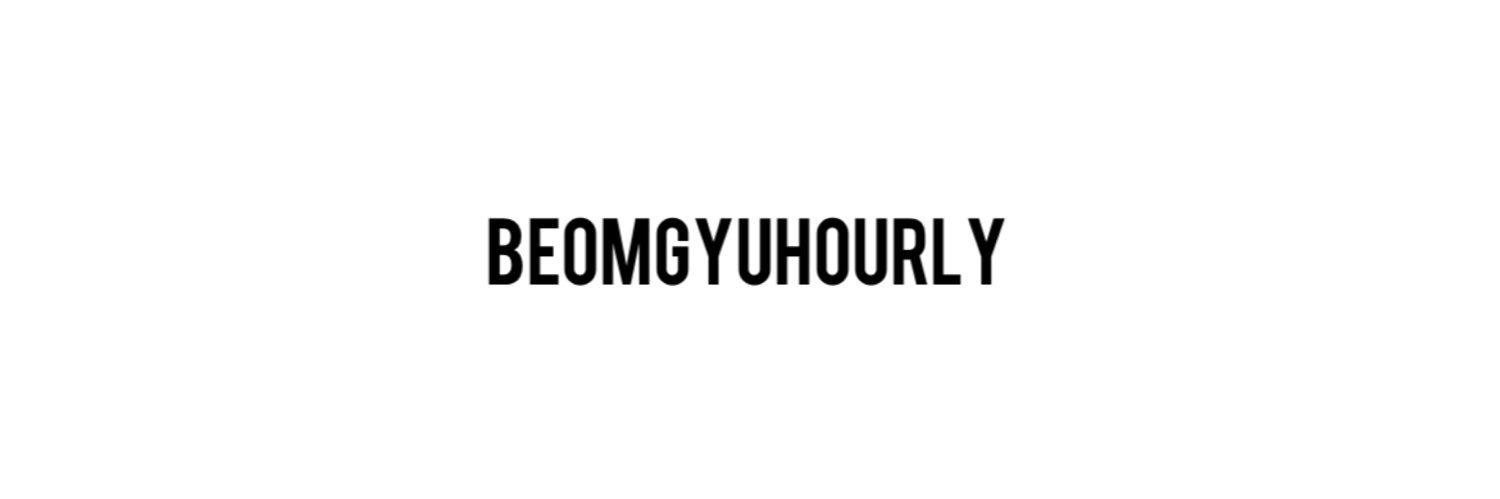 hourly beomgyu🌼's banner