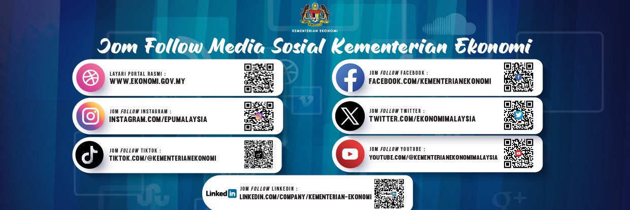 Kementerian Ekonomi - Laman Rasmi's banner